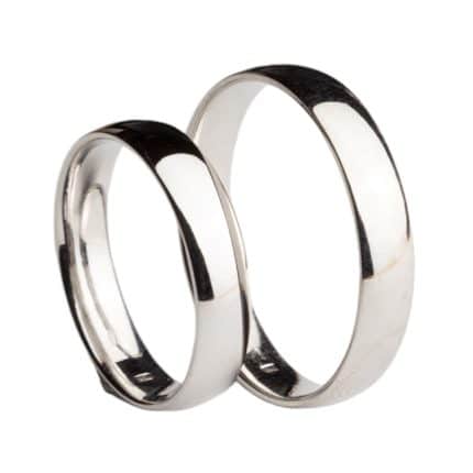 Crystal Premium ComF4A Fehér arany karikagyűrű