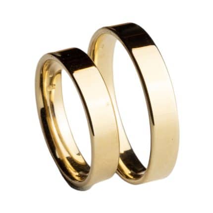 Crystal Premium ComS4E Sárga arany karikagyűrű