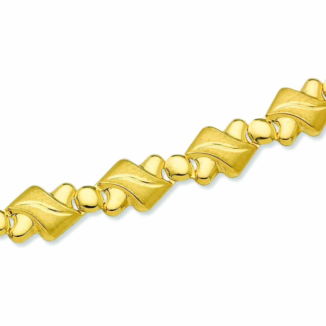 L_068_Snyitott_hatul_5_68g Pure L068S arany nyaklánc - Image 1