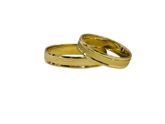 Crystal Premium 2007-S Sárga arany karikagyűrű - Image 2