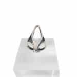 Geometric Grace U-E-082 Ezüst Gyűrű