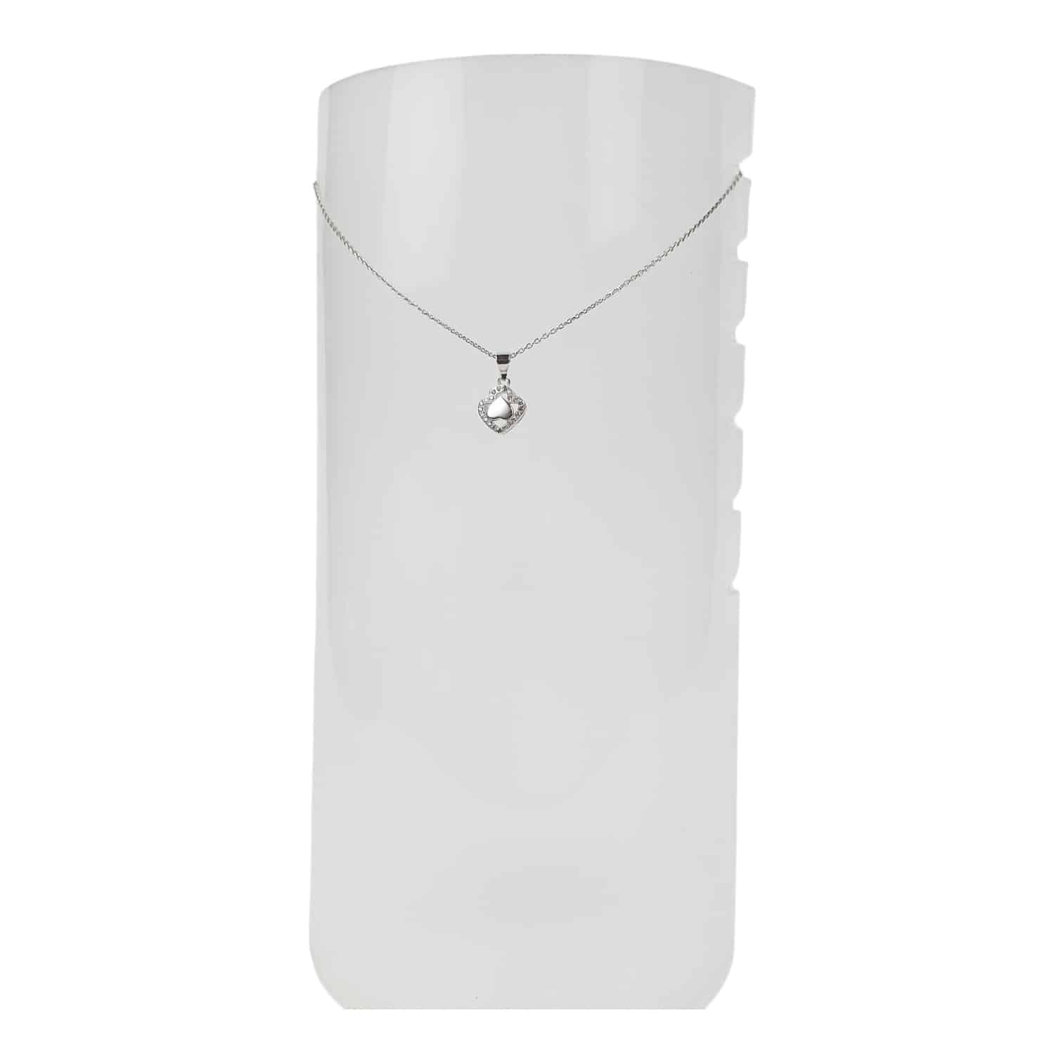 Photoroom_012_20241115_125004 Heart of Love U-E-095 Ezüst Nyaklánc - Image 1