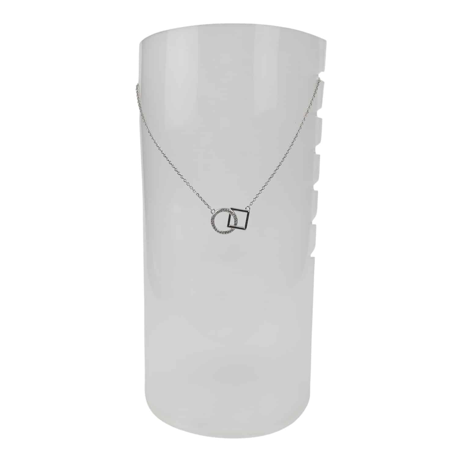 Photoroom_013_20241115_125004 Geometric Harmony U-E-096 Ezüst Nyaklánc - Image 1