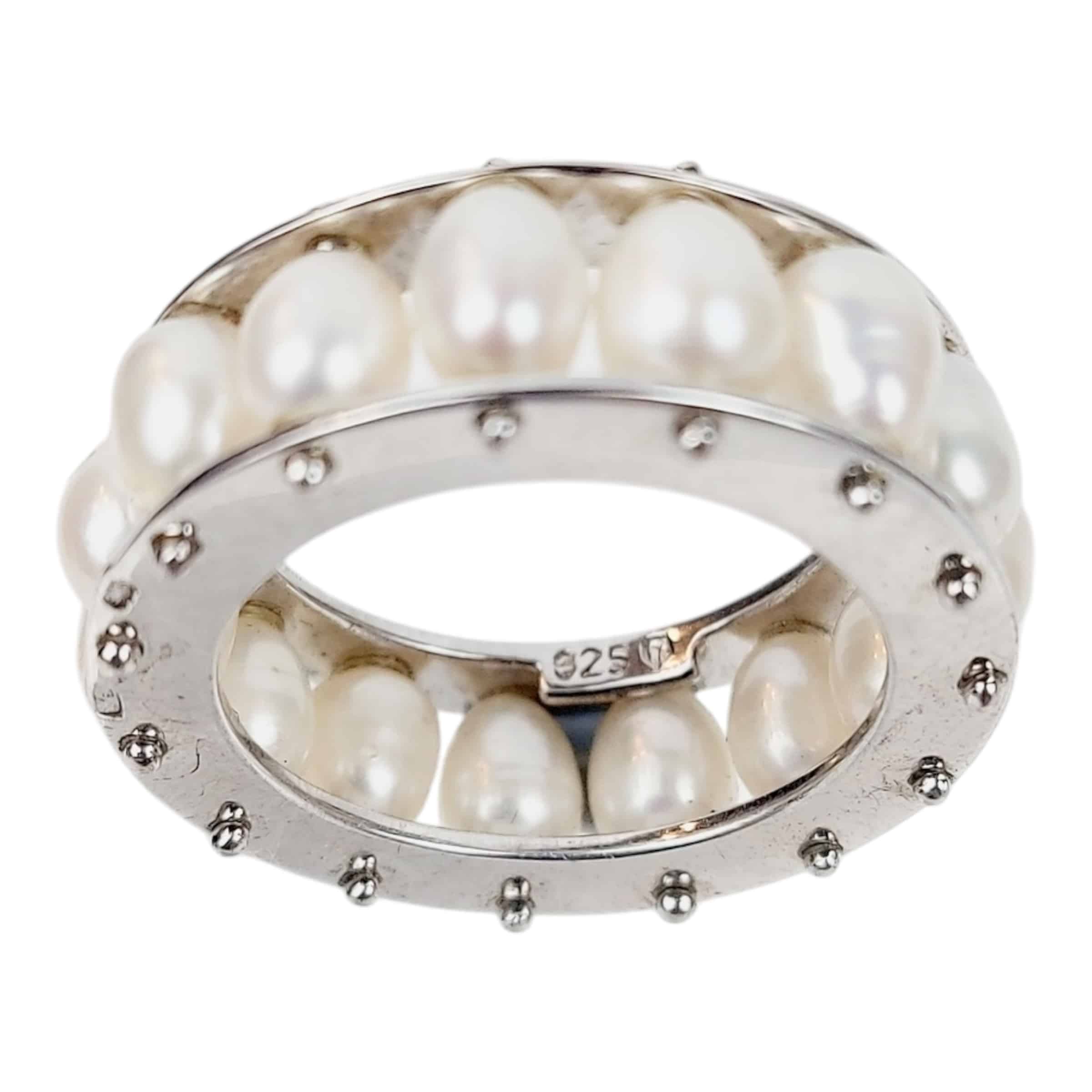 Photoroom_020_20241111_233247 Pearl Harmony U-E-068 Ezüst Gyűrű - Image 1