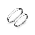 Hungororing fehér arany classic karikagyűrű C25F