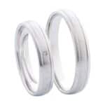 Crystal Premium A40418-F Fehér arany karikagyűrű