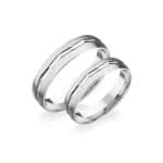 Hungororing EL 1162 Fehér arany karikagyűrű