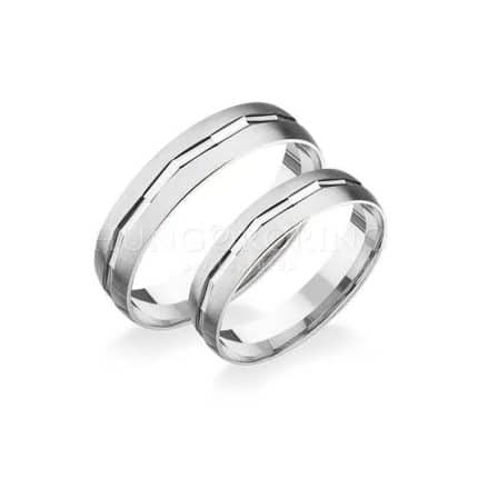 Hungororing EL 1162 Fehér arany karikagyűrű