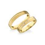 Hungororing START-RA 407-S Sárga arany karikagyűrű