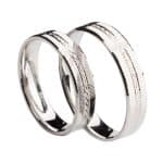 Crystal Premium 45003-AF Fehér arany karikagyűrű