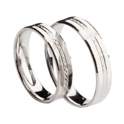 Crystal Premium 45003-AF Fehér arany karikagyűrű