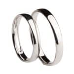 Crystal Premium ComF3A Fehér arany karikagyűrű