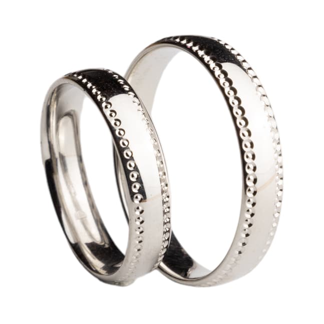 bjewel-AF-ComF3AB Crystal Premium ComF3AB Fehér arany karikagyűrű - Image 1