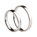 Crystal Premium ComF3E Fehér arany karikagyűrű