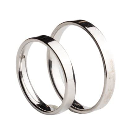 Crystal Premium ComF3E Fehér arany karikagyűrű