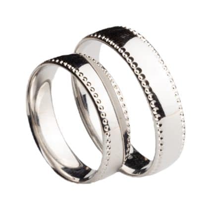 Crystal Premium ComF5AB Fehér arany karikagyűrű