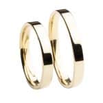 Crystal Premium ComS3E Sárga arany karikagyűrű