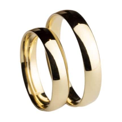 Crystal Premium ComS4A Sárga arany karikagyűrű