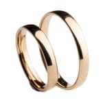 Crystal Premium ComV3A Rozé arany karikagyűrű