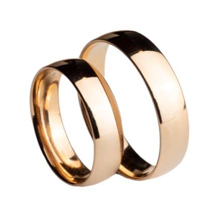 Crystal Premium ComV5A Rozé arany karikagyűrű