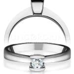 Crystal A005F Eljegyzési Gyűrű