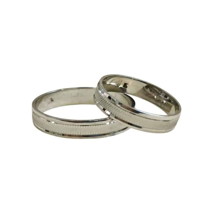 Crystal Premium 2007-F Fehér arany karikagyűrű - Image 2