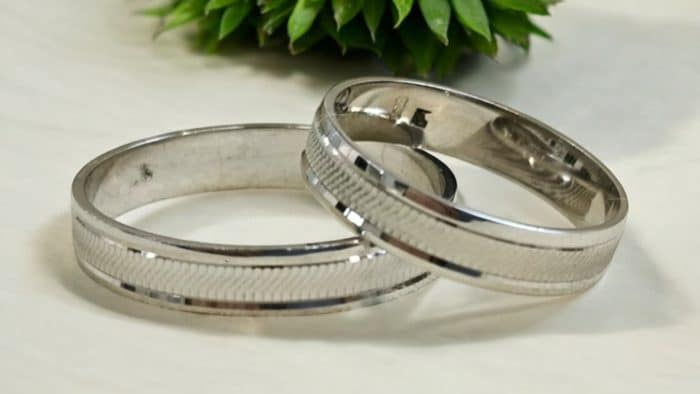 Crystal Premium 2007-F Fehér arany karikagyűrű - Image 3