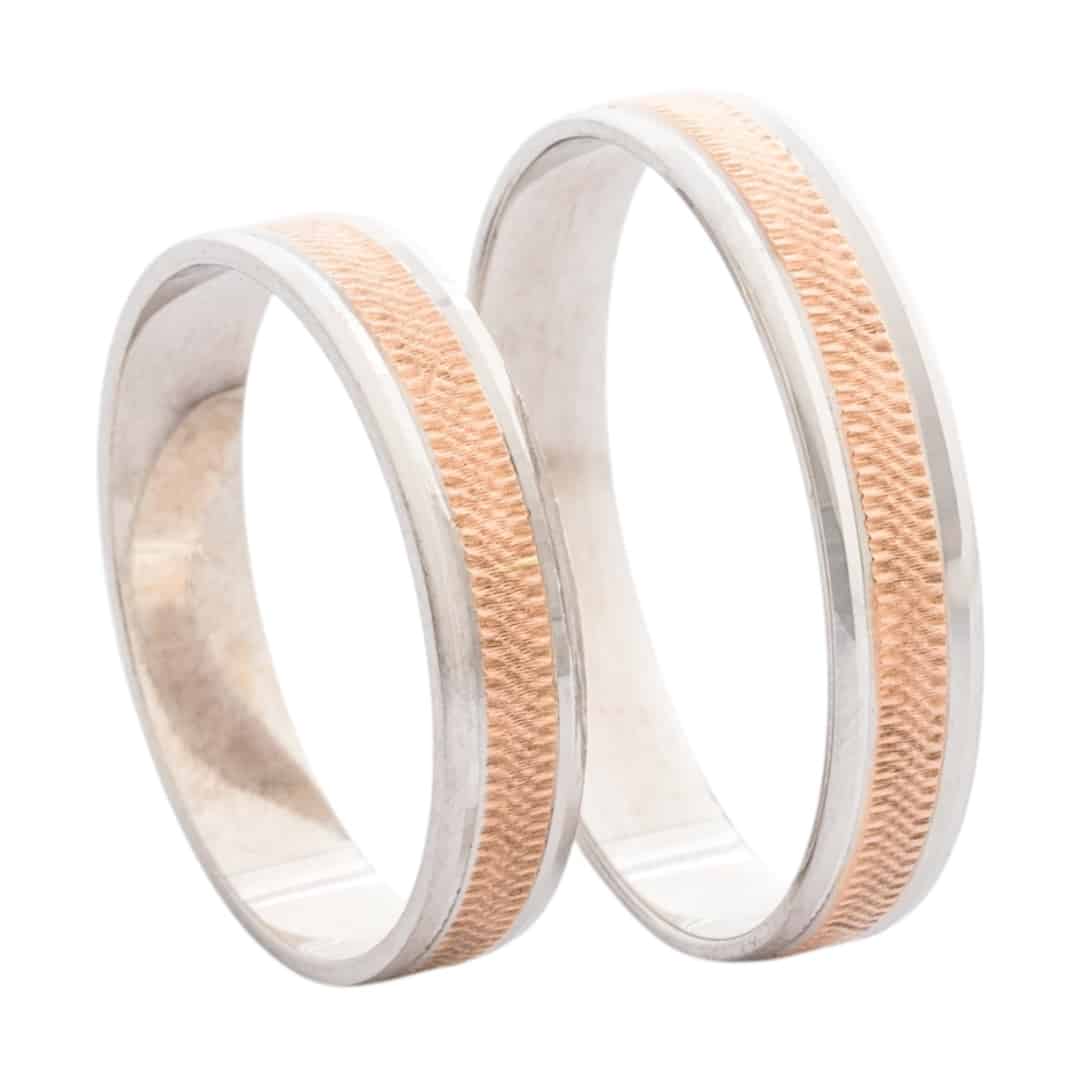 2007-FVF Crystal Premium 2007-FVF Fehér-Rosé arany karikagyűrű - Image 1