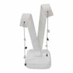 Heart Line U-E-084 Ezüst Fülbevaló