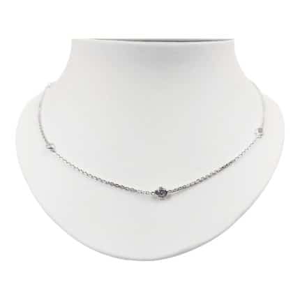 Minimal Sparkle U-E-030 Ezüst Nyaklánc