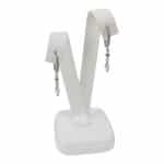 Crystal Drops U-E-088 Ezüst Fülbevaló