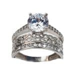 Celtic Sparkle U-E-061 Ezüst Gyűrű