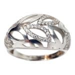 Leaf Grace U-E-074 Ezüst Gyűrű