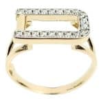 Starlight Frame U-A-002 Arany Gyűrű - Image 3