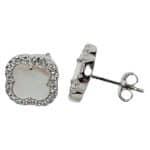 Snowflake Elegance U-E-105 Ezüst Fülbevaló
