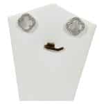 Clover Glow U-E-110 Ezüst Fülbevaló