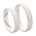 Crystal Premium 2007-F Fehér arany karikagyűrű