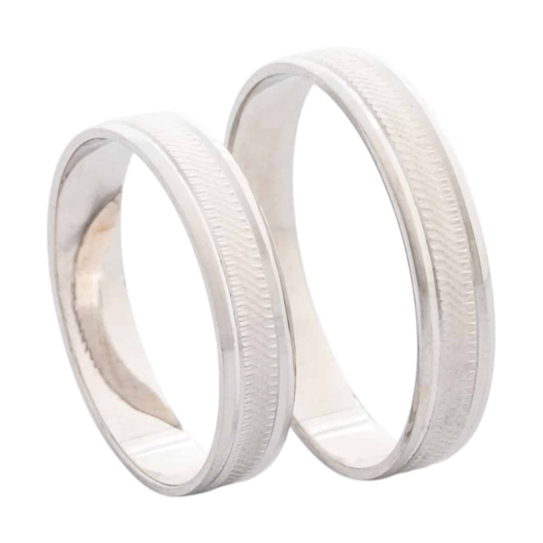 2007-F Crystal Premium 2007-F Fehér arany karikagyűrű - Image 1