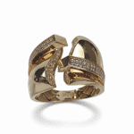 Royal Twist U-A-55 Arany Gyűrű - Image 2