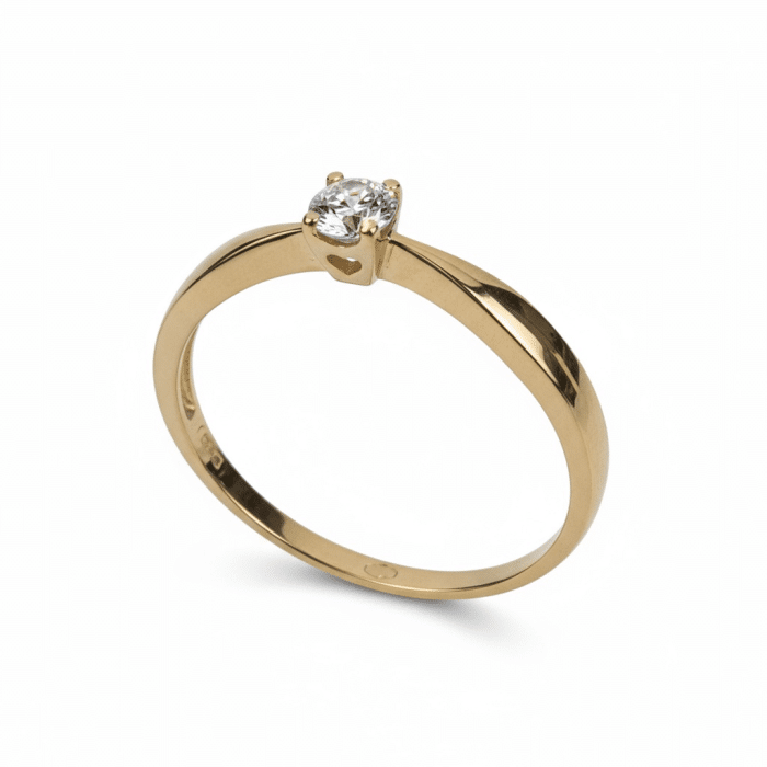 Elegant Promise U-A-59 Arany Gyűrű - Image 2