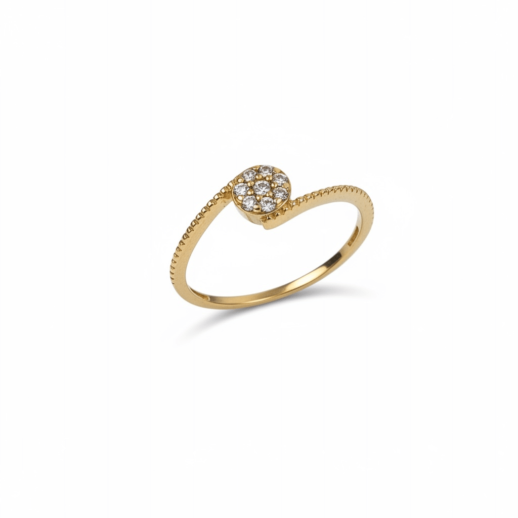 Photoroom_20251120_141017 Blossom Curve U-A-69 Arany Gyűrű - Image 1